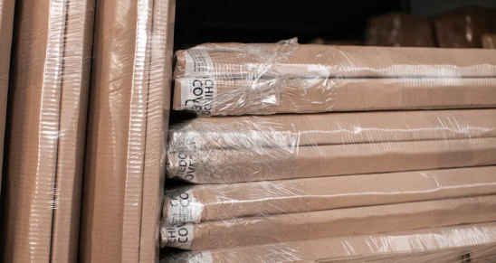 Упаковка стеллажей лофт - фото